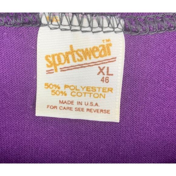 Vtg 1985 Clippercon II Star Trek Sci Fi Convention Sz XL Single Stitch T Shirt - Picture 5 of 10